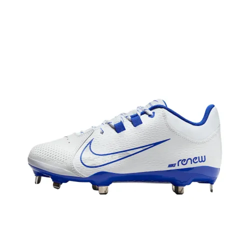 nike show Hyperdiamond 4 Pro White Hyper Royal Wolf Grey Women's