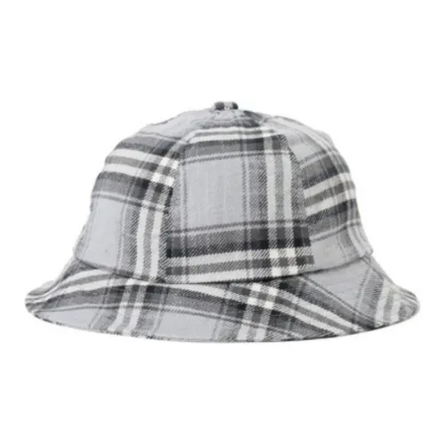 Beams Cotton Bucket Hats Men's Gray/Orange/Green
