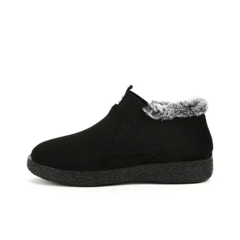 Old Meihua Cushioning Mid Top Casual Shoes Women's Black