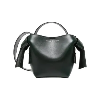 Acne Studios Calfskin Shoulder Bag, Crossbody Bag, Handbag Mini Women's Olive Green