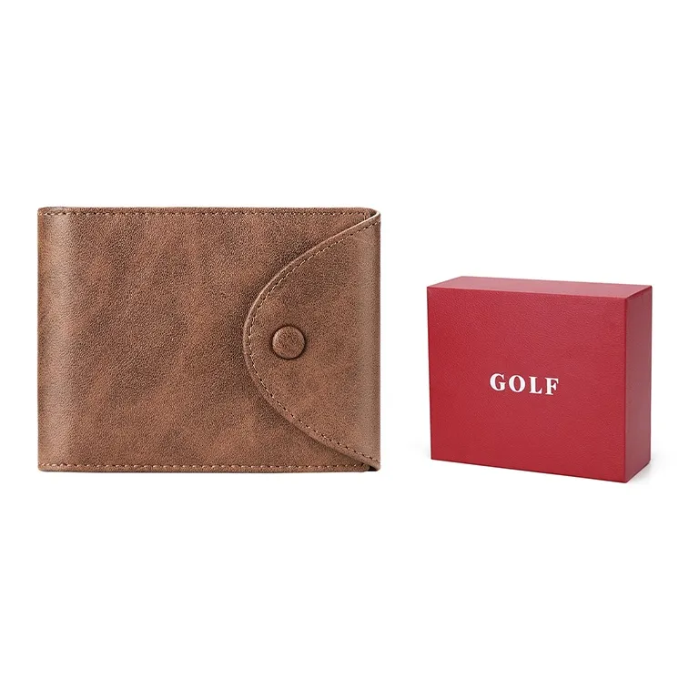GOLF Synthetic Leather Card Holder Regular Men's Black/brown/grey green-6
