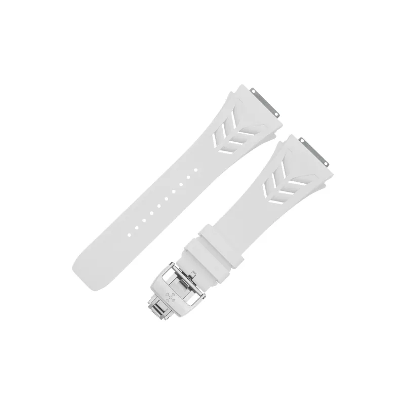 VAGENARI Watch Bands New Arrival Shark Gills Rubber Strap Compatibility For RM035 RM035 02 RM035 03 Unisex-17