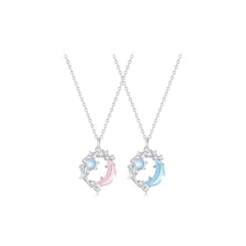 BTOE 925 Sterling Silver Necklaces Women's