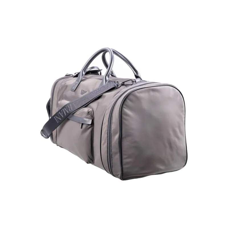 EMPORIO ARMANI Polyamide Shoulder Bag, Crossbody Bag, Handbag, Travel Bag Men's Umber-1