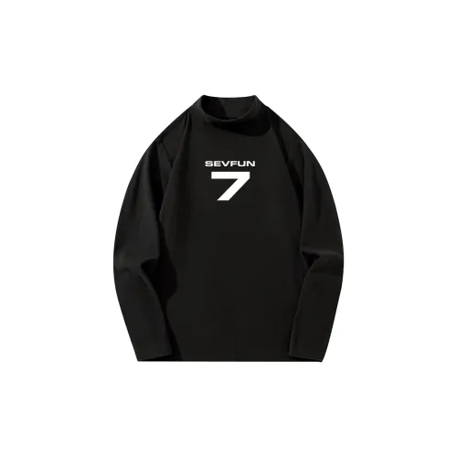 7 SEVFUN Thermal Tops Unisex Black