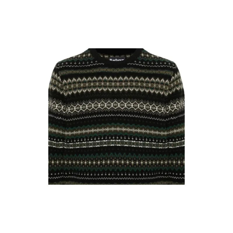 BARBOUR Fair Isle knit Sweater-4