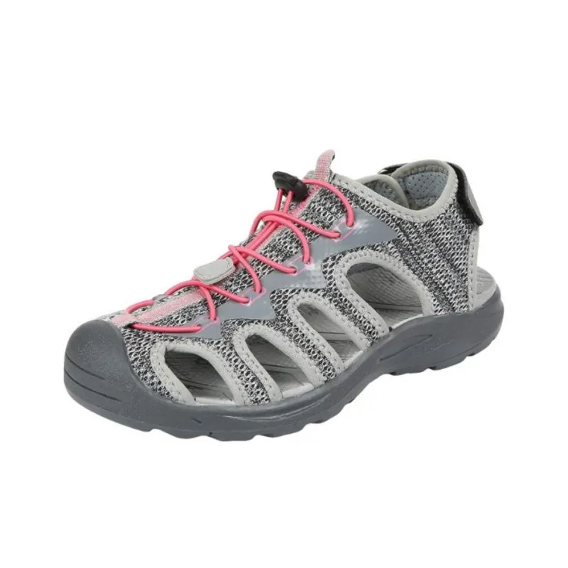 NORTHSIDE Anti-Slip Wear-Resistant River Trekking Shoes Women's Gray Pink-0
