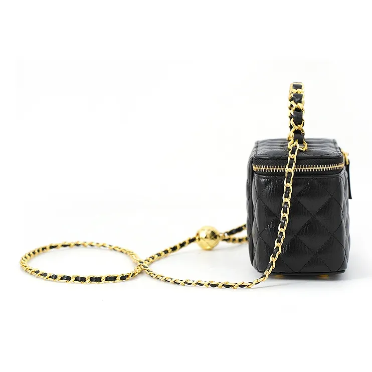 Vigno Synthetic Leather One Shoulder Handbags Regular Women's Black-4