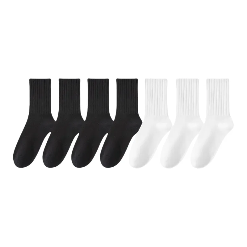 Lan Miao Mid Calf Socks Women's 7 Pack-4