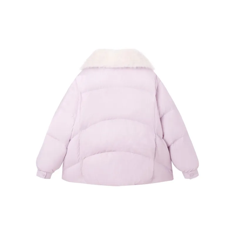 LEDIN Down Jacket Women's Flower Mist Purple-1
