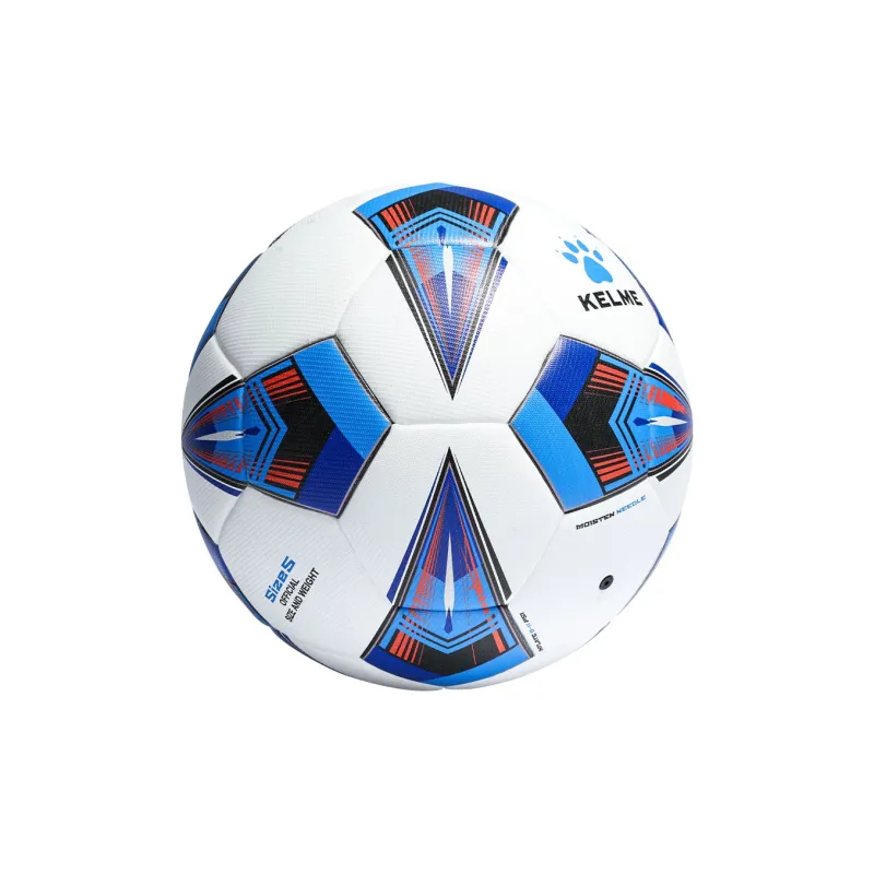 KELME Size 45 Soccer PU Seamless Thermal bonding Unisex White Blue-2