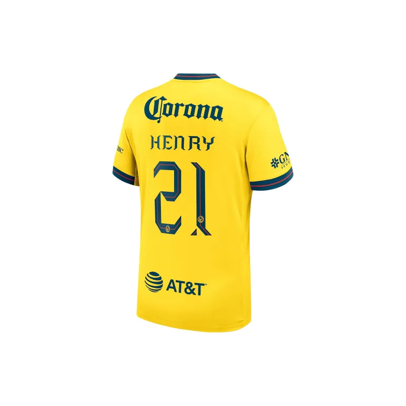 Nike Henry Martín Club America 2024/25 Stadium Home Men's Nike Dri FIT Soccer Jersey-1