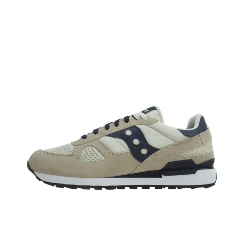 Saucony Shadow Original Anti-Slip Wear-Resistant Low-Top Casual Shoes Men's Tan