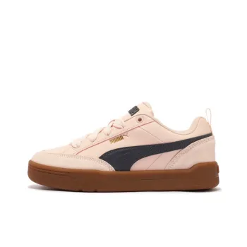 PUMA Park Lifestyle Anti-Slip And Wear-Resistant Breathable Low-Top Skateboard Shoes Unisex Pink Blue