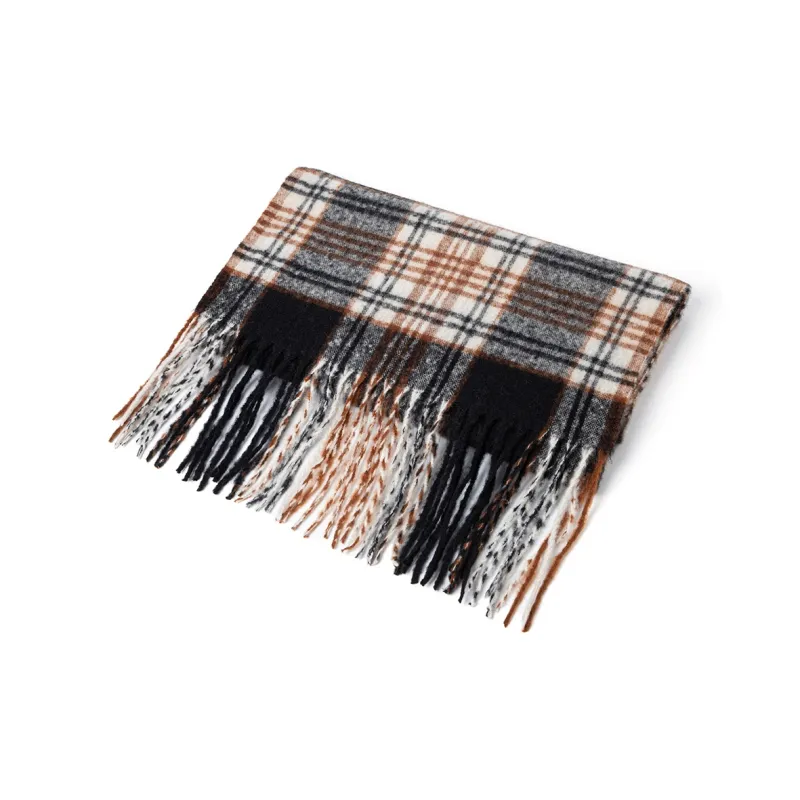 BAIJUAN Knit Scarves Unisex-1