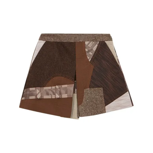 MOSCHINO Casual Short Skirts Women's Gray