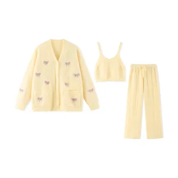 Beast's Secret Pajama Set Women's Yellow