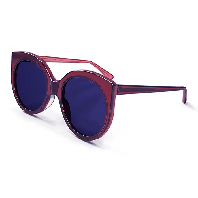 ONESEC EYEWEAR Plate Frame Cat Eye Sunglasses Women's-3