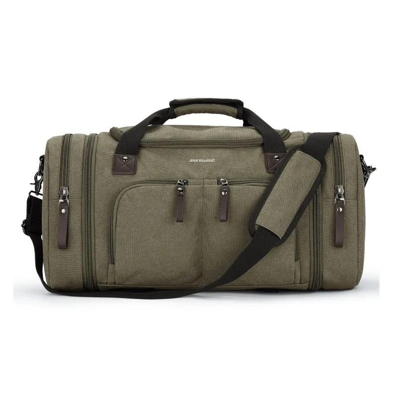JEANSWEST Fabric Crossbody Bag One Shoulder Handbag Gym Bag Travel Backpack Large Size Unisex Multicolor-5