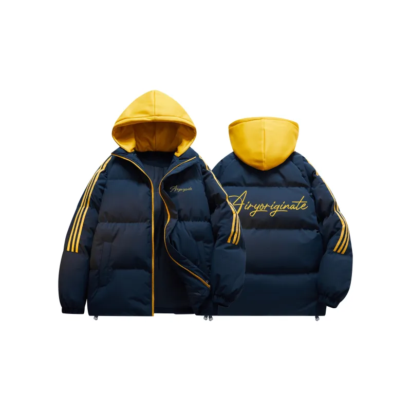 REDU Puffer Jacket Unisex Navy Blue-2