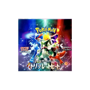POKEMON Scarlet And Violet Enhance And Expand The 'Triplet Beat' Box Battle Cards Whole Box