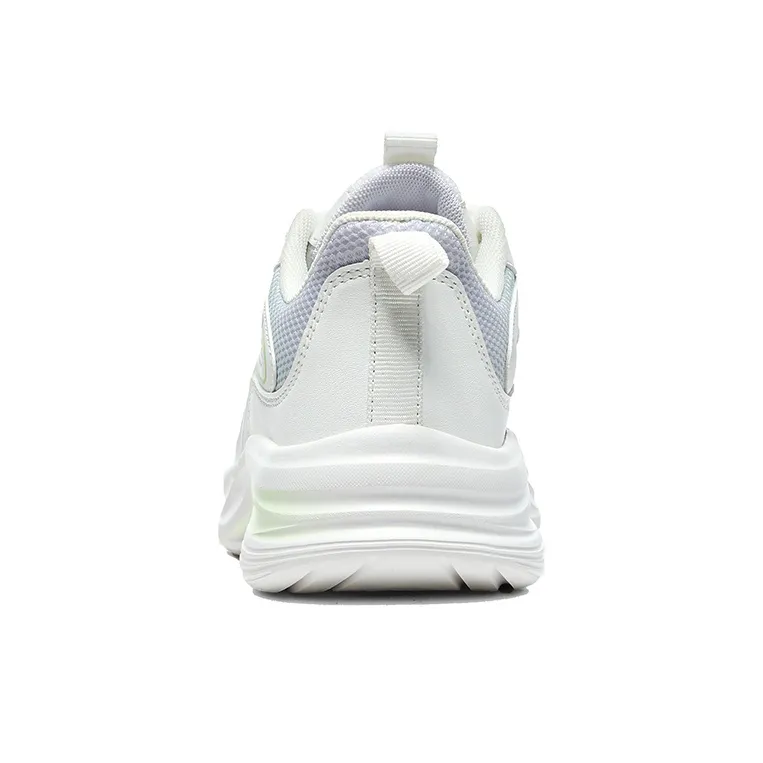 Warrior Rebound Abrasion Resistant Lightweight Breathable Low Top Casual Running Shoes Women's White Purple Blue Green-3