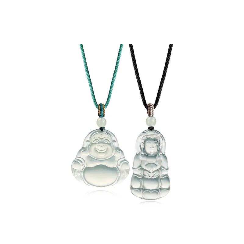 Tang Zhi Serpentine Jade Necklaces Unisex-5