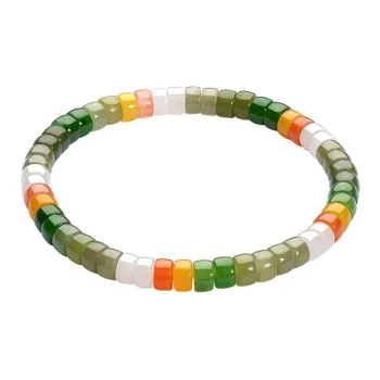 CHOW TAI SENG Bracelets Green Jade Unisex