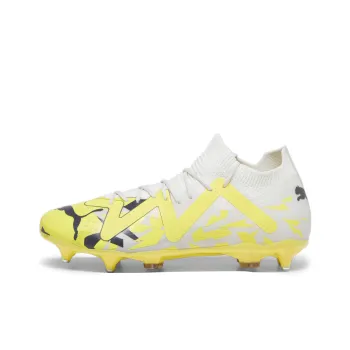 PUMA Future Match Mxsg Anti Slip Wear Resistant Soccer Shoes Men's Yellow