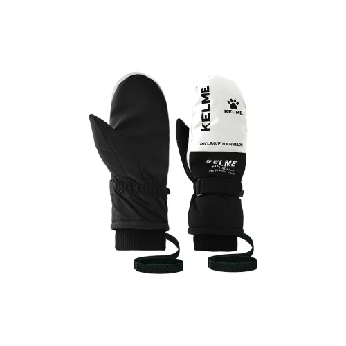 KELME Polyester Sports Gloves Unisex White Green Rose Red