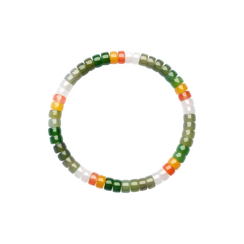 CHOW TAI SENG Bracelets Green Jade Unisex-1
