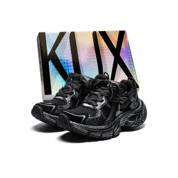 KUX Cushioning Anti Slip Wear Resistant Breathability Low Top Chunky Sneakers Unisex Box Included