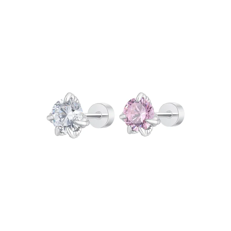 MISS XIA JWY Titanium Steel Stud Earrings Unisex-10