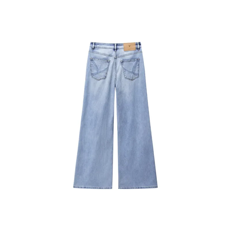 BAIXIAOT Jeans Women's Light Blue-1