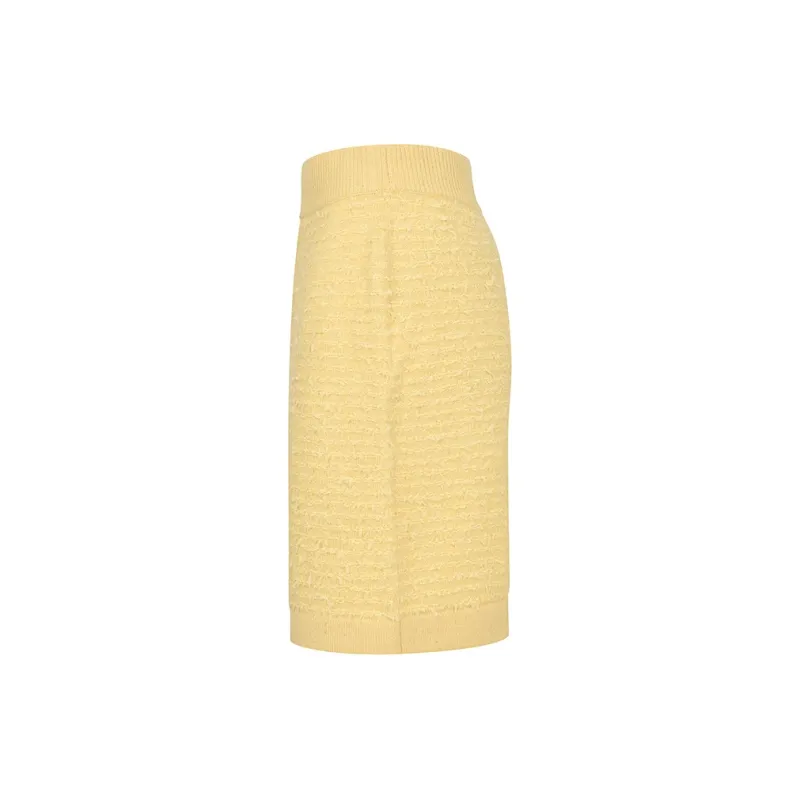 RARE Casual Short Skirts Women's Yellow-1