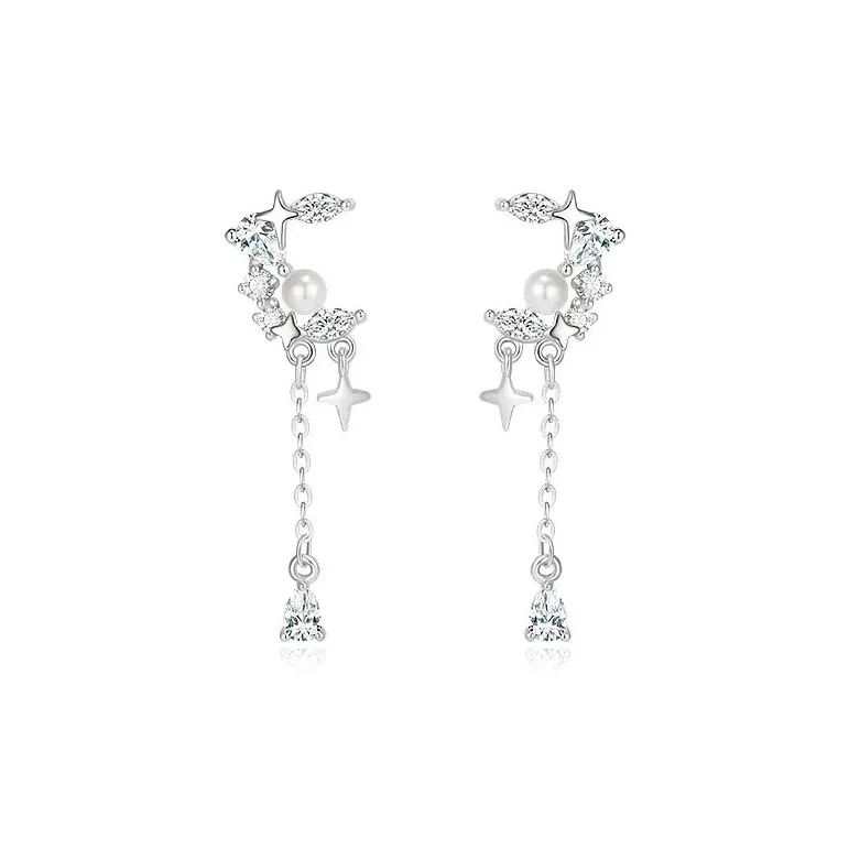 RboySe Alloy Stud Earrings Women's-0