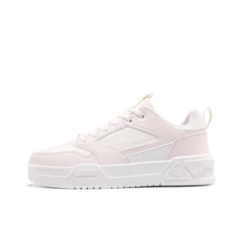 361° Soda 2 Slip Resistant Breathable Low Top Skateboard Shoes Women's White Pink