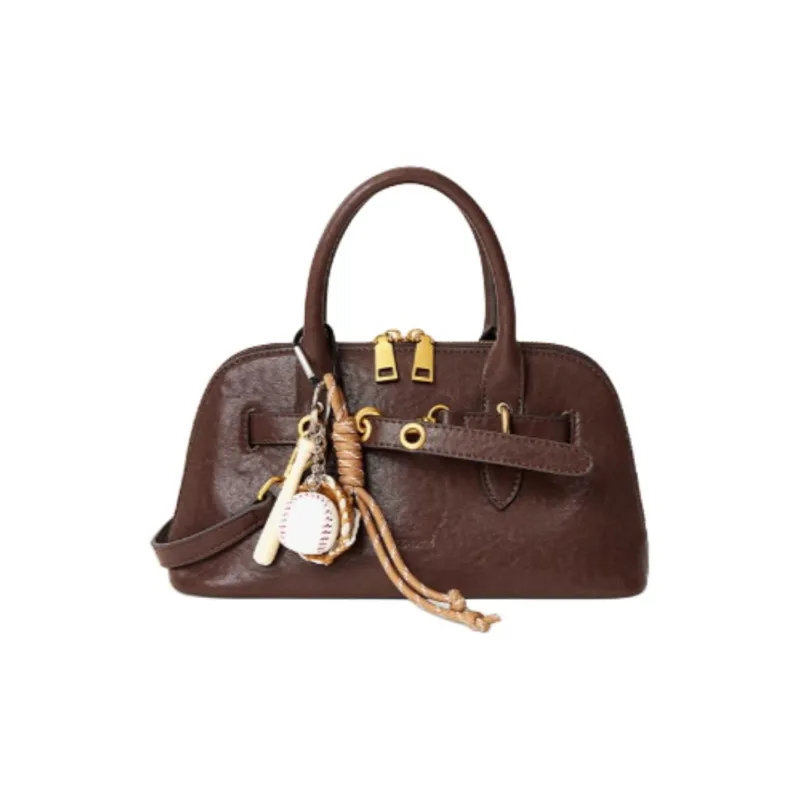 Teenmix Split Cow Leather Shoulder Bag, Crossbody Bag, Handbag Medium Size Women's Multicolor-8
