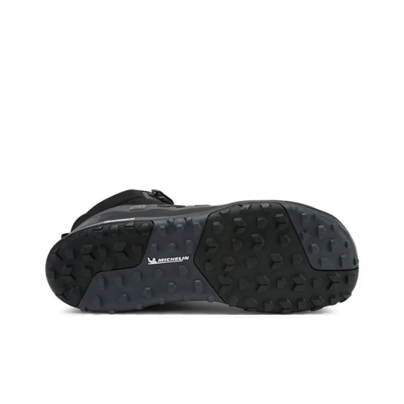 Xero Shoes Anti-Slip Wear-Resistant Mid-Top Hiking Shoes Men's Black Gray-2