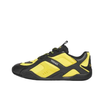 VERSACE Galaxia Low Top Casual Shoes Men's Yellow
