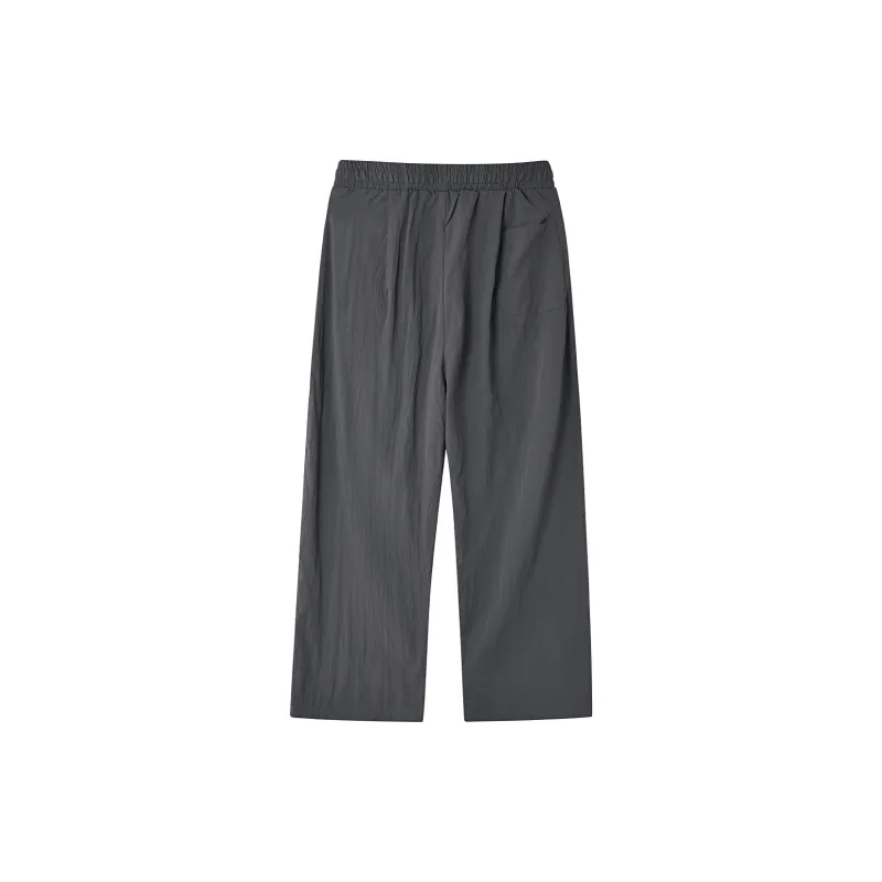 OX FREAK Elastic Casual Pants Men's Gray-1