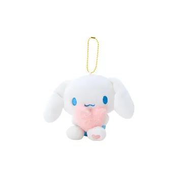 Sanrio Cinnamoroll Heart Shaped Dolls Plush Pendant 11cm High
