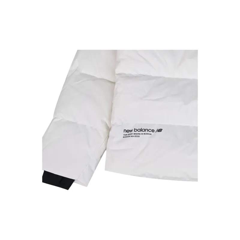 New Balance Down Jacket Men's White-4