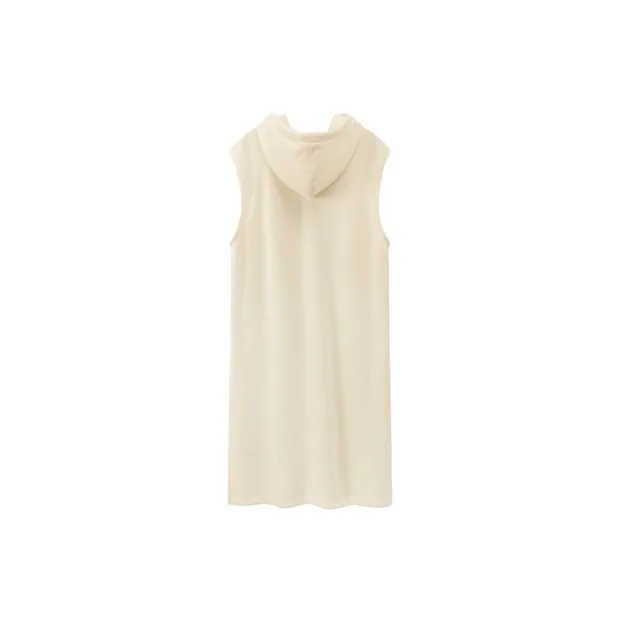 CHUU Sleeveless Dress Women's White Apricot-1