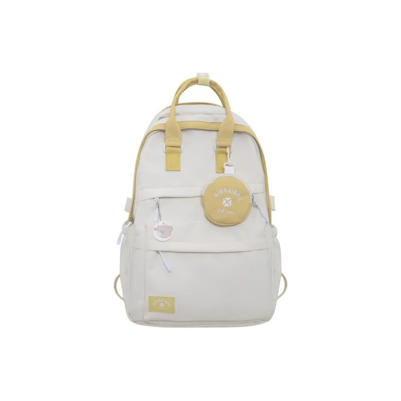 TAKI Nylon Backpack Regular Unisex Yellow/Blue/Black/Purple-0