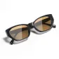Black Frame with Tea Brown Lens