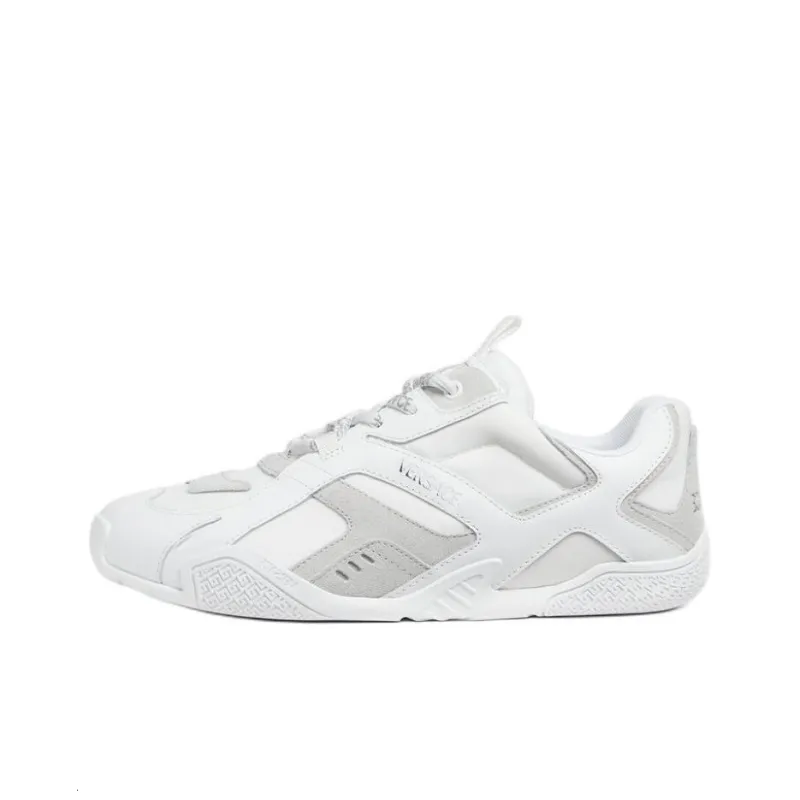 FANSIZHE Galaxia Low Top Casual Shoes Men's White-0