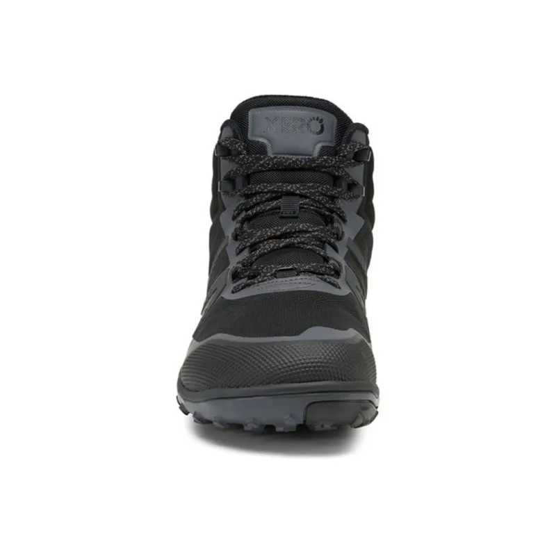 Xero Shoes Anti-Slip Wear-Resistant Mid-Top Hiking Shoes Men's Black Gray-1