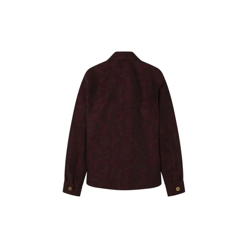 VERSACE Brocade Print Overshirt-1