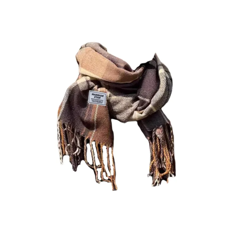 WARRIOR Knit Scarves Unisex-2